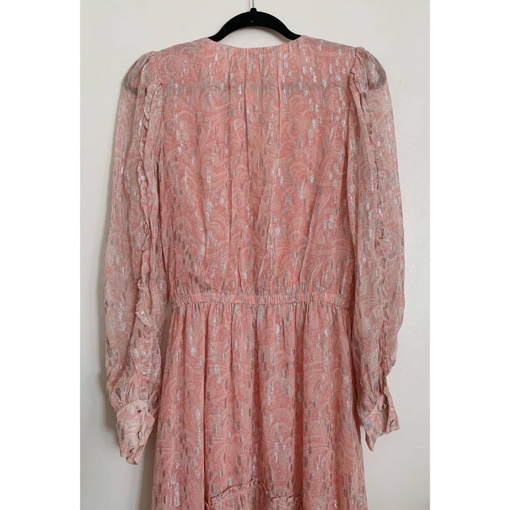 Flirt Combo Pink Ramy Brook Printed Ora Dress XS - Picture 10 of 15